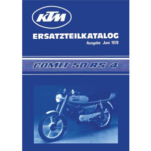 KTM Motorfahrzeugbau Comet 50 RS 4 (Fahrgestell) Ersatzteilkatalog