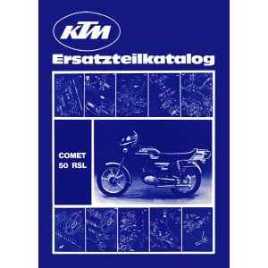 KTM Motorfahrzeugbau Comet 50 RSL mit Sachs-Motor, Ersatzteilkatalog nur Fahrgestell,