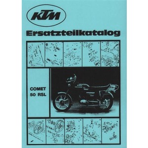 KTM Motorfahrzeugbau Comet 50 RSL mit Sachs-Motor, Ersatzteilkatalog nur Fahrgestell,