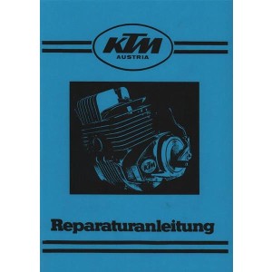 KTM Motorfahrzeugbau Typen 51,52, 54 und 55. 125, 175, 250, 350 und 400 ccm Geländemodelle, Reparaturanleitung