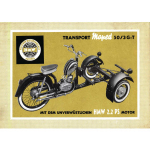 HMW 50/3 G-T, Transport-3-Rad-Moped, Prospekt