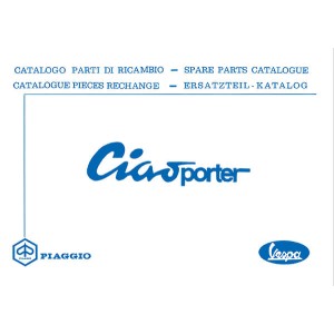 Piaggio Vespa Ciao Porter, Ersatzteil-Katalog