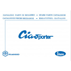 Piaggio Vespa Ciao Porter, Ersatzteil-Katalog