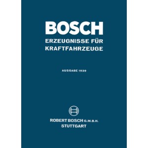 Bosch Erzeugnisse für Kraftfahrzeuge 1939