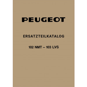 Peugeot Moped 102 NMT & 103 LVS Ersatzteilkatalog