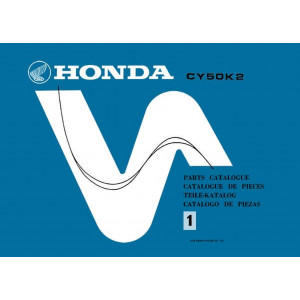 Honda CY50K2 Teilekatalog