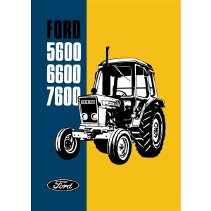 Ford 5600 6600 7600 Betriebs- und Wartungsanleitung