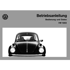 VW 1303/1303 S und Cabrio Betriebsanleitung Teil 1