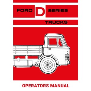 Ford D-Series Trucks, Operations Manual