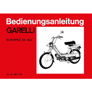 Garelli Europed 25NLX  Betriebsanleitung