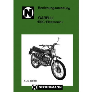 Garelli RSC Electronic Betriebsanleitung