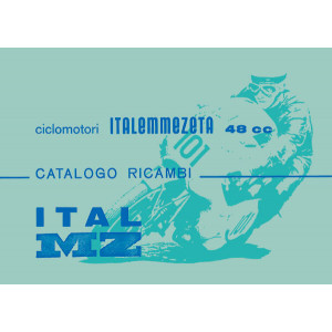 Italjet Italemmezeta 48 ccm Catalogo Ricambi