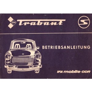 IFA Trabant Betriebsanleitung