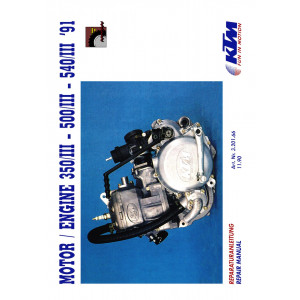 KTM Motorfahrzeugbau Motor 350/III, 500/III, 540/III, Reparaturanleitung