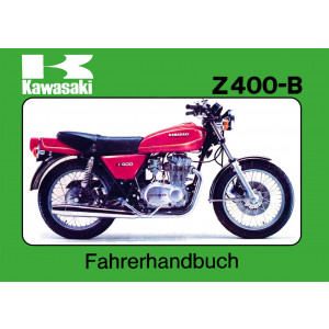 Kawasaki Z400-B Betriebsanleitung