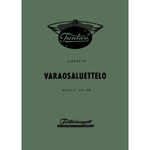 Tunturi 2-Gang Modell mit Puch Motor, Ersatzteilkatalog