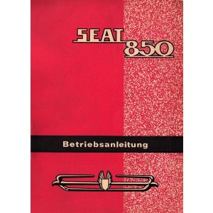 Seat 850, Betriebsanleitung