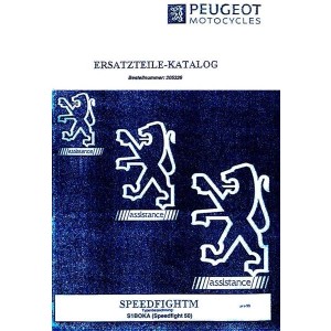 Peugeot Speedfight 50 (S1BOKA), Ersatzteilkatalog