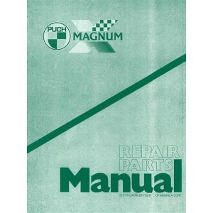 Puch Moped Magnum X Minicross, Repair Parts Manual
