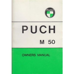 Puch Moped M50 Owners Manual