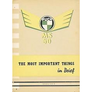 Puch Moped MS 50 Owner´s Manual