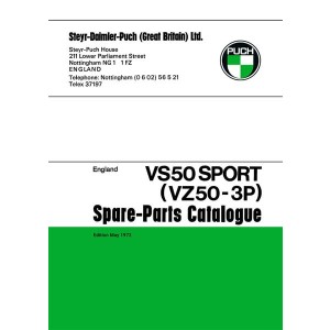Puch VS 50 Sport (VZ 50-3 P) Spare Parts