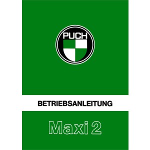 Puch Maxi 2 Betriebsanleitung