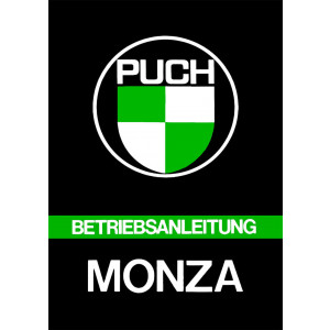 Puch Monza 4 SL, 4-Gang, Betriebsanleitung