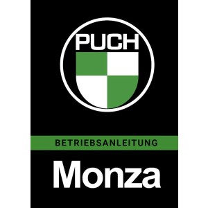 Puch Monza 4 SL, 4-Gang, Betriebsanleitung