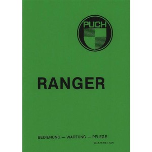 Puch Ranger, Betriebsanleitung