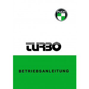 Puch Moped Turbo, Betriebsanleitung