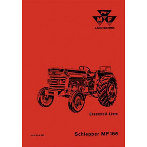 Massey-Ferguson MF 165 Ersatzteilkatalog