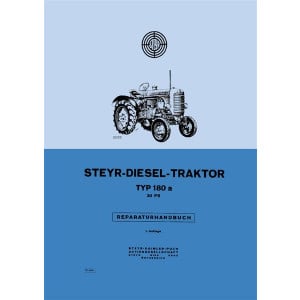 Steyr 180a - 30 PS Traktor Reparaturanleitung