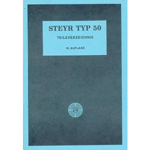 Steyr Typ 50 Ersatzteilkatalog