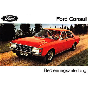 Ford Consul, Bedienungsanleitung