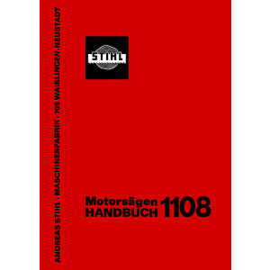 Stihl 1108, Motorsägen-Handbuch