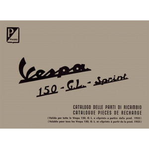 Vespa 150, GL und Sprint , Catalogo di ricambio