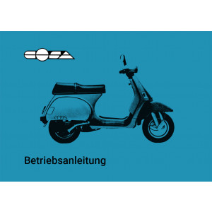 Vespa Cosa Betriebsanleitung