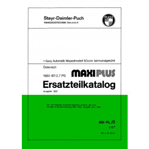 Puch Maxi Plus Ersatzteilkatalog