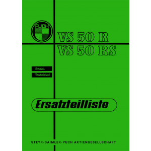 Puch VS50R VS50RS Schweiz/Deutschland Ersatzteilkatalog
