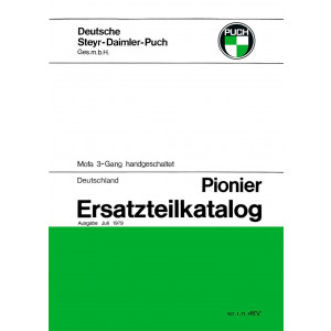 Puch Pionier Ersatzteilkatalog