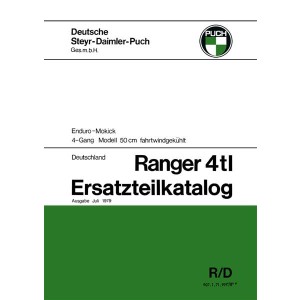 Puch Ranger 4TL Ersatzteilkatalog
