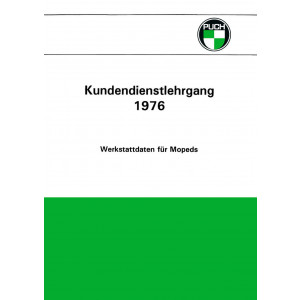 Puch Kundendienstlehrgang 1976
