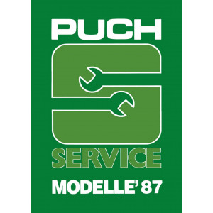 Puch Service Modelle 1987
