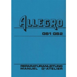 Puch Allegro GS 1, Reparaturanleitung