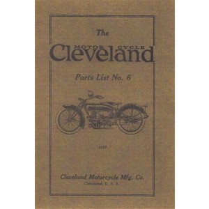 Cleveland Motorcycle, Parts List