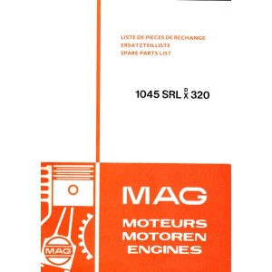 MAG 1045 SRL DX 320, Ersatzteilliste