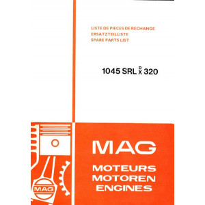 MAG 1045 SRL DX 320, Ersatzteilliste