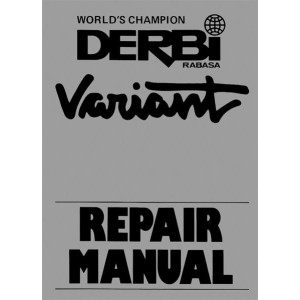 Derbi Variant, Repair Manual