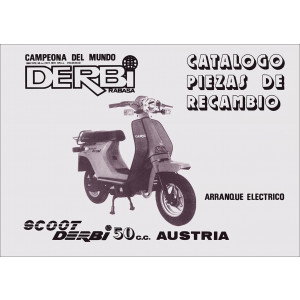 Derbi Scoot Austria, 50 ccm, Catalogo piezas de recambio